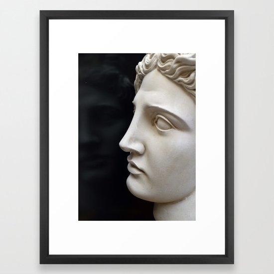 Greek god Apollo Framed Art Print by bonheurem | Society6