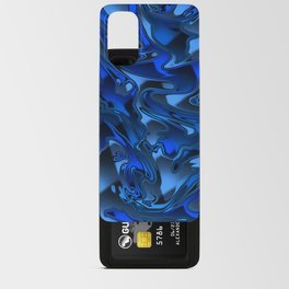 Blue Chromatic Melt Android Card Case