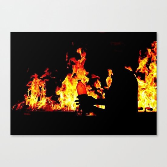 fireball Canvas Print