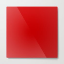 Candy Apple Metal Print | Color, Abstract, Graphicdesign, Pantone, Red, Modern, Minimalism, Sugar, Bold, Simple 
