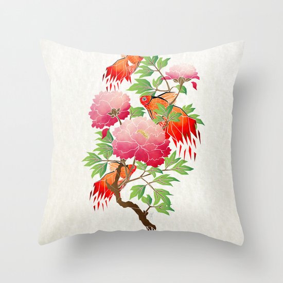 goldfish Throw Pillow