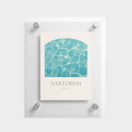 Santorini Floating Acrylic Print