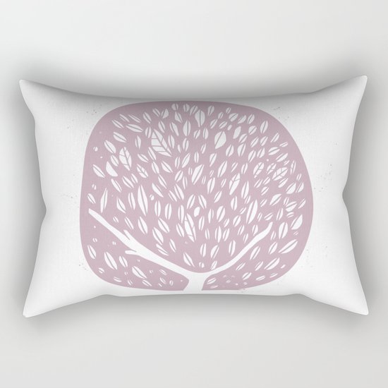 Tree of life - lilac Rectangular Pillow