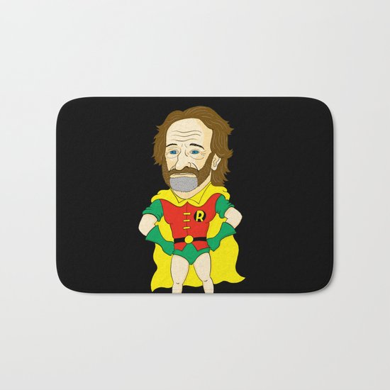 Robin as Robin Bath Mat