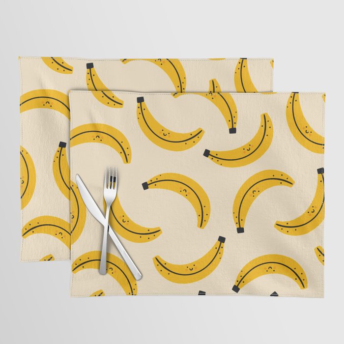 Happy Bananas Placemat