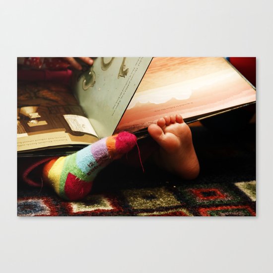 (bare)feet Canvas Print