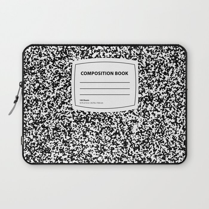 Composition Book Laptop Sleeve