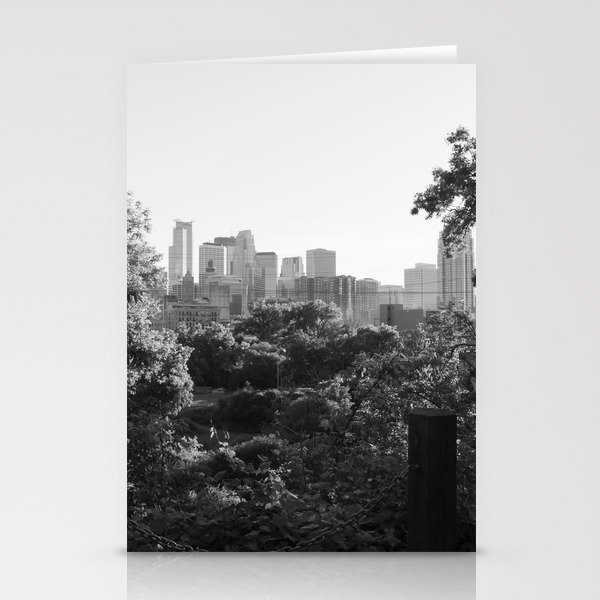 Minneapolis Minnesota Black and White Photography Stationery Cards