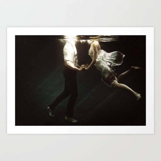 abyss of the disheartened VII Art Print