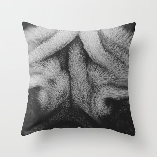 Pug Throw Pillow