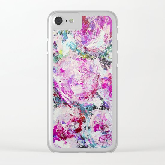 Abstract painting 2 Clear iPhone Case