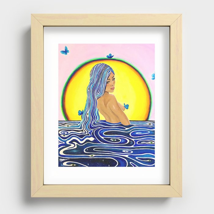 Electric Soul Recessed Framed Print