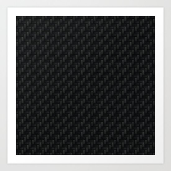 Carbon Fiber Art Print