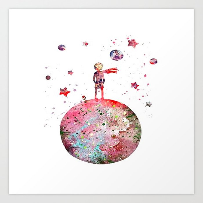 Little Prince Art Print by thestylinghouse | Society6