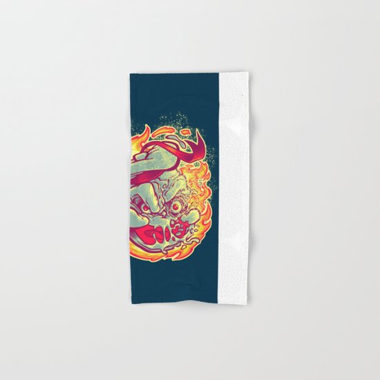 ROASTED MARSHMALLOW MAN Hand & Bath Towel