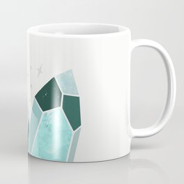 Shine Sparkle Bright Emerald Aqua Agate Gem Mug