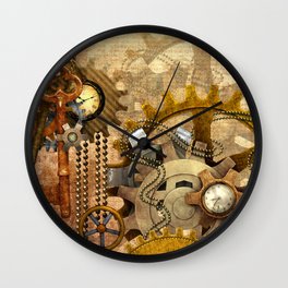 steampunk Wall Clock