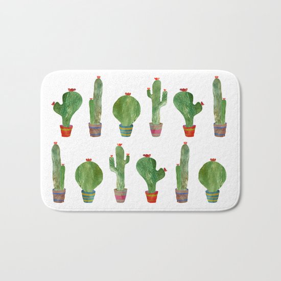 Cactus! Bath Mat
