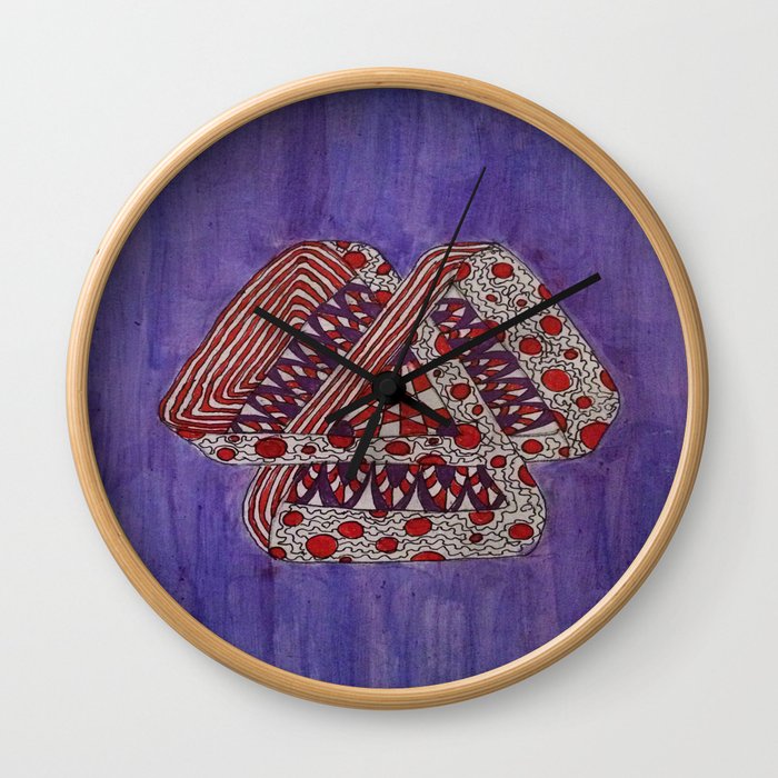 Moebius Tangle Wall Clock
