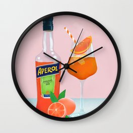 Aperol Spritz Wall Clock
