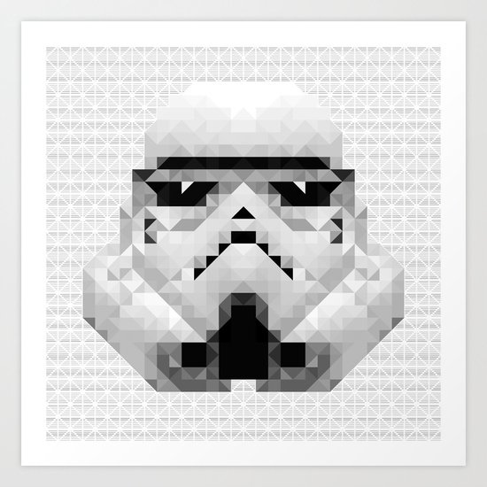 Star Wars - Stormtrooper Art Print