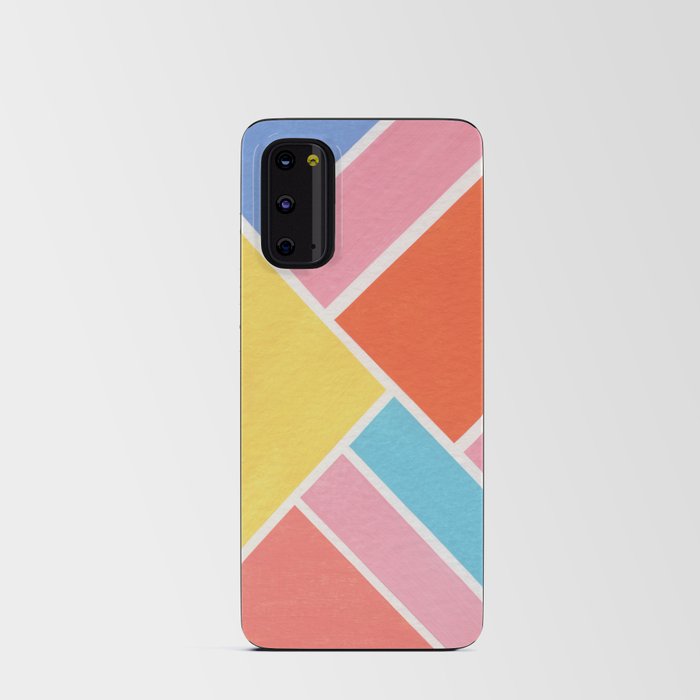 Color Block Shapes Android Card Case