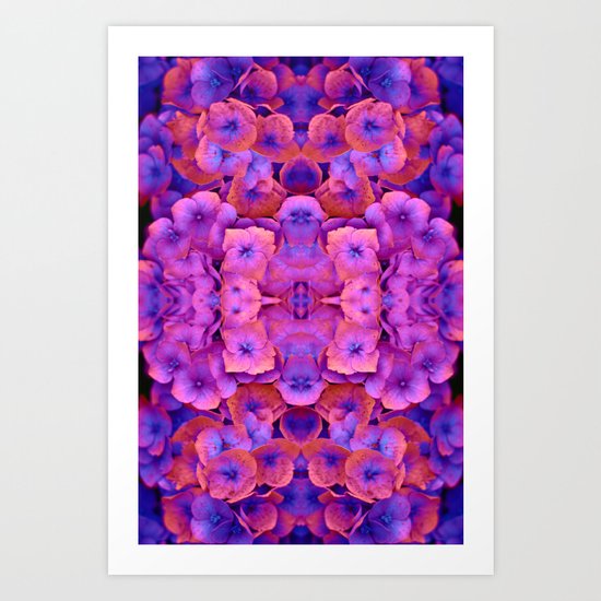 Future Floral Art Print