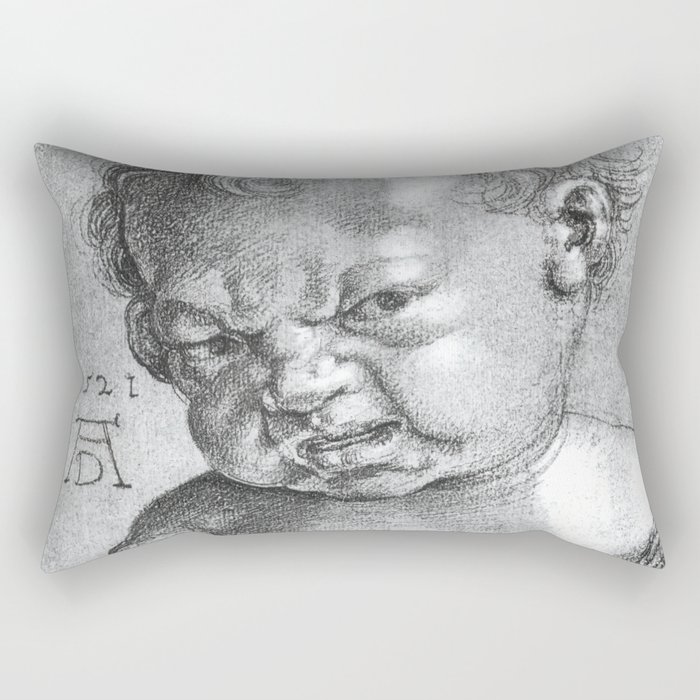 Weeping Angel boy 1521 Rectangular Pillow