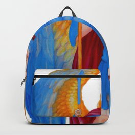 NADANGEL MIHAEL Backpack | Watercolor, Painting 