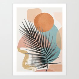 Elegant Shapes 21 Art Print