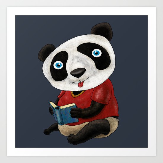 Panda Art Print