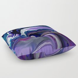 Fluid Abstract 5 Floor Pillow