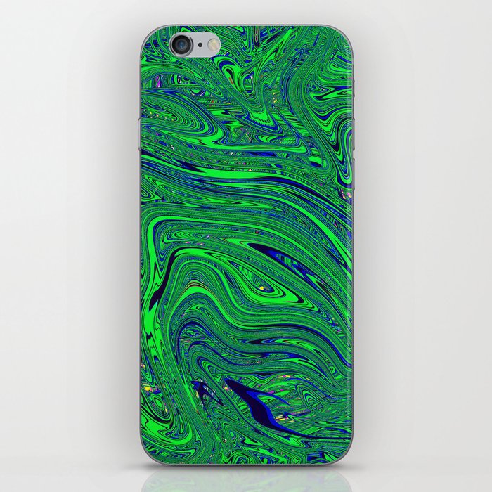 Psychedelic Abstract #1 iPhone Skin