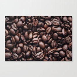 Coffee beans Canvas Print