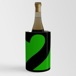 Number 2 (Black & Green) Wine Chiller