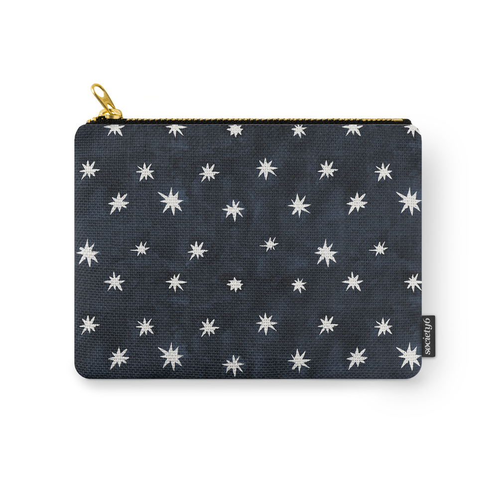 Midnight Starlet Carry-All Pouch by megangalante