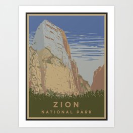 Zion Art Print
