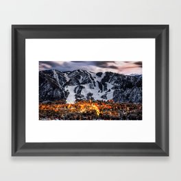 Aspen Skyline Framed Art Print