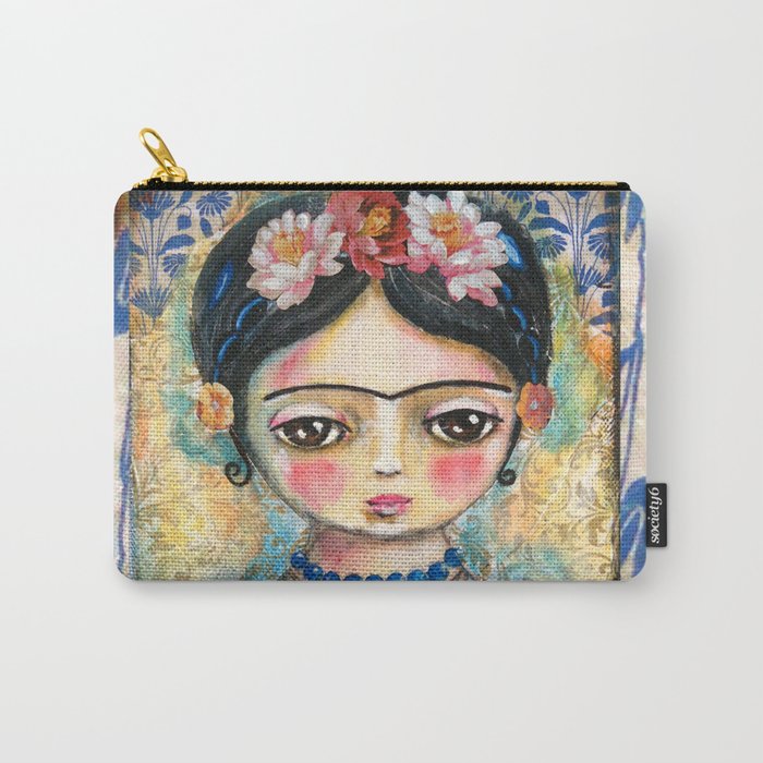 The heart of Frida Kahlo  Carry-All Pouch