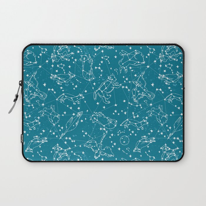 Animal Constellations by Andrea Lauren  Laptop Sleeve