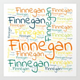 Finnegan Art Print