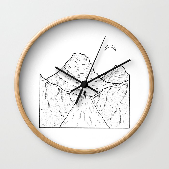 Mission To Mars, And Beyond Wall Clock