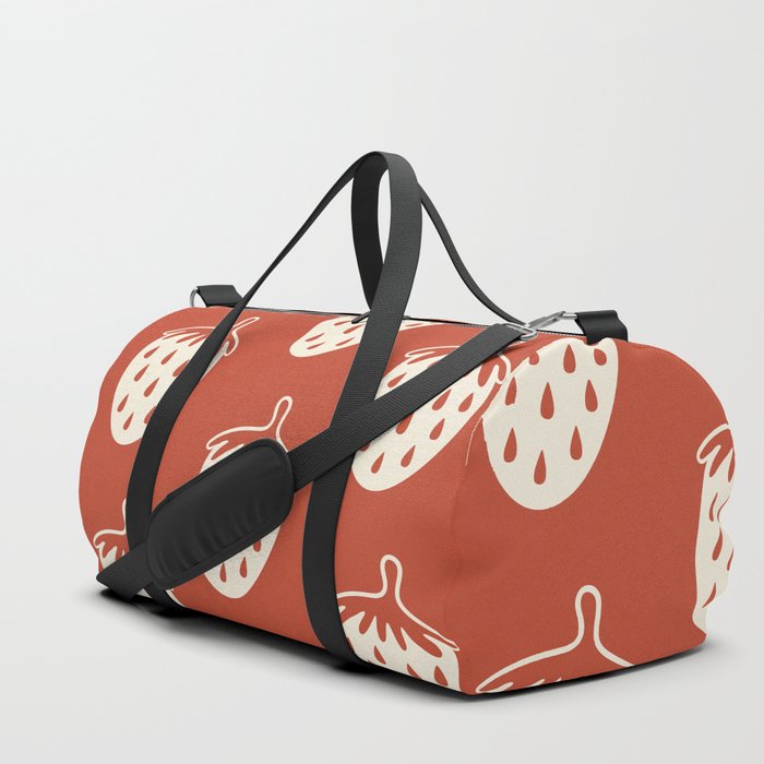 Summer Strawberry Pattern Duffle Bag