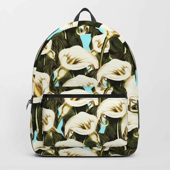 Pattern floral Ethiopian-Calla Backpack