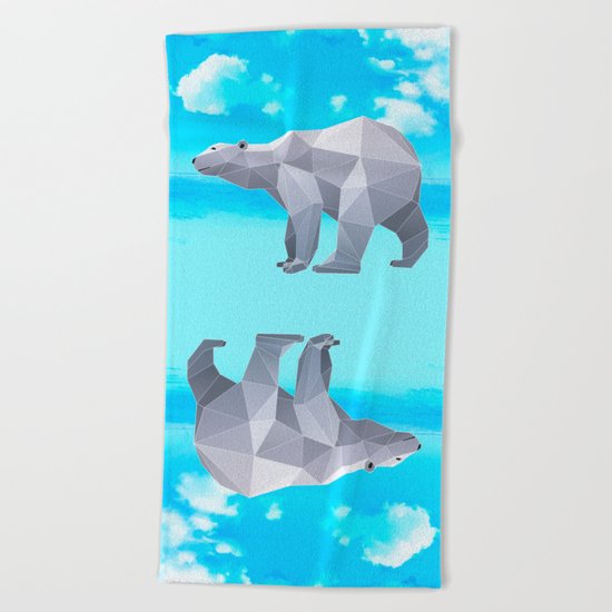 Polar Bear Beach Towel