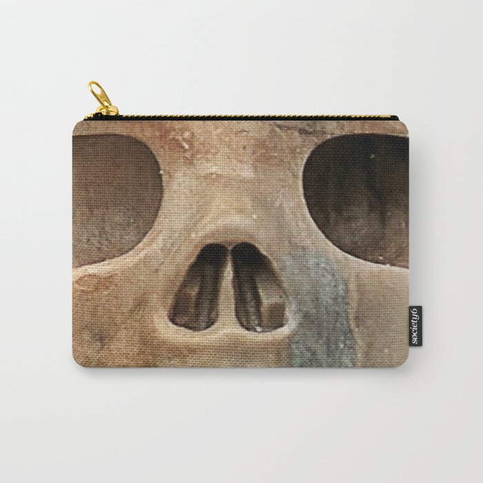 Picasso Stone Skull Carry-All Pouch