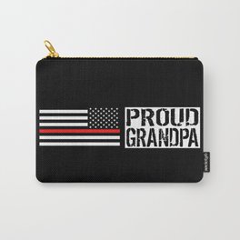 Firefighter: Proud Grandpa (Thin Red Line) Carry-All Pouch