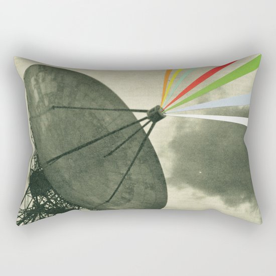 Earth Calling Rectangular Pillow