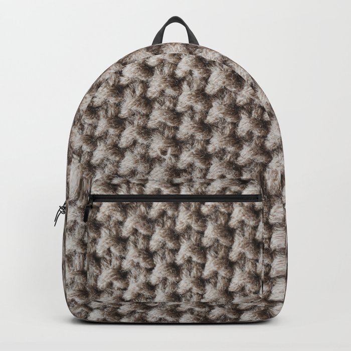 Crochet Knit Backpack