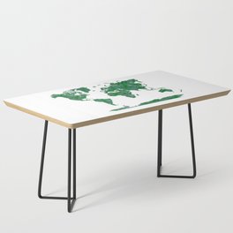 watercolor world map Coffee Table